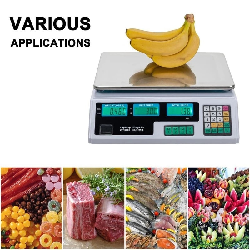 Digital Price Computing Scale For Kitchen Food Meat Produce 11
