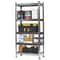 5 Tier Heavy Duty Freestanding Garage Shelving Rack Organizer 1