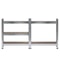5 Tier Heavy Duty Freestanding Garage Shelving Rack Organizer 2
