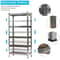 5 Tier Heavy Duty Freestanding Garage Shelving Rack Organizer 6