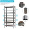 5 Tier Heavy Duty Freestanding Garage Shelving Rack Organizer 6
