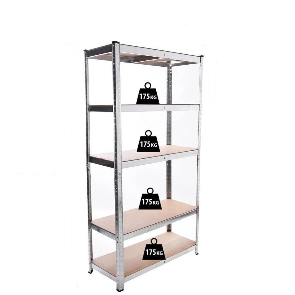 5 Tier Heavy Duty Freestanding Garage Shelving Rack Organizer 7