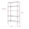Heavy Duty Metal Shelving Unit Layer Garage Storage Rack For Commercial Use 2