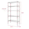 Heavy Duty Metal Shelving Unit Layer Garage Storage Rack For Commercial Use 2