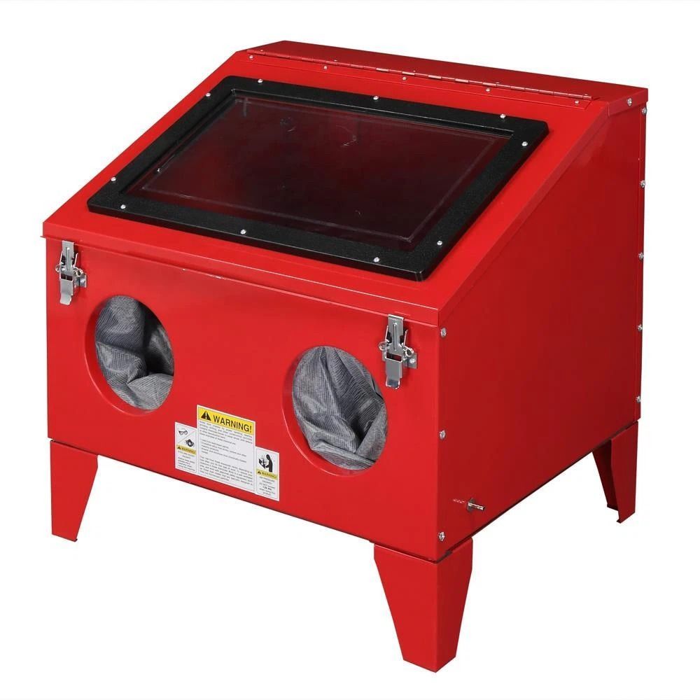 40 Gallon Benchtop Air Sandblasting Cabinet With Gun And 4 Nozzles 5