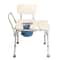 Adjustable Portable Bedside Toilet Chair With Commode Seat Perfect For Adults And Seniors 5