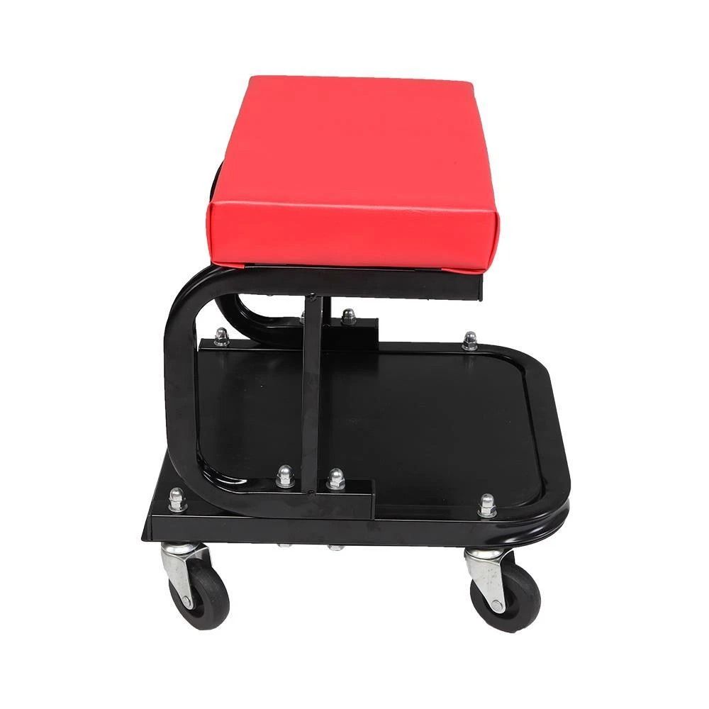 Mechanics Rolling Repair Chair With Storage For Garage Work 4