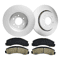 Front Rotors Ceramic Brake Pads For Lincoln Navigator HighQuality Replacement Set 4