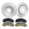 Front Rotors Ceramic Brake Pads For Lincoln Navigator HighQuality Replacement Set 4