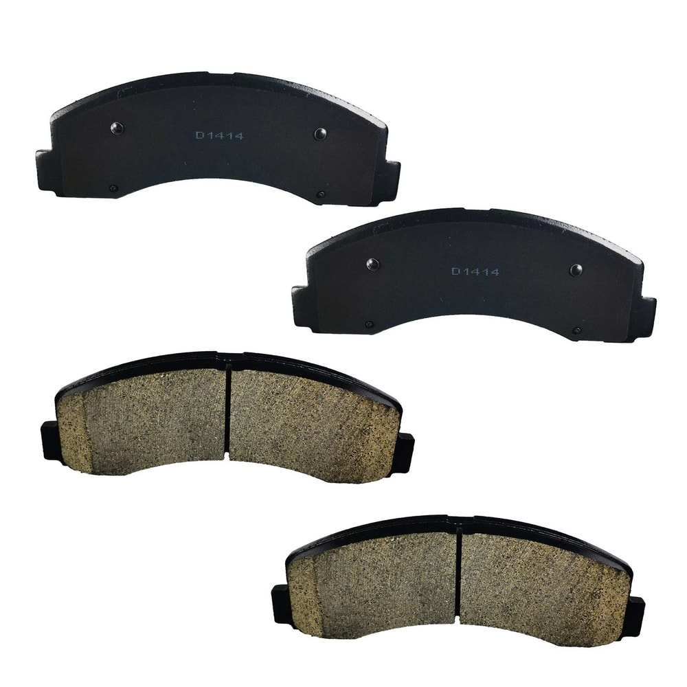 Front Rotors Ceramic Brake Pads For Lincoln Navigator HighQuality Replacement Set 5