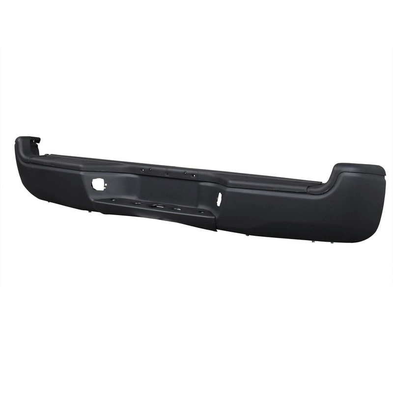 Steel Rear Bumper Assembly For Toyota Tacoma Compatible Black Finish 2