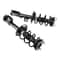 Front Struts With Coil Spring Assembly Pair For Ford Explorer Complete Suspension Strut Replacement 0