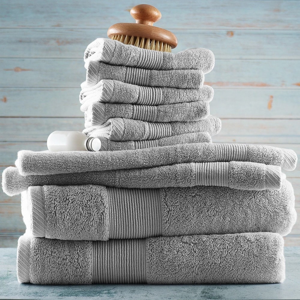 Ultra Soft GSM Cotton Towel Set Premium Absorbent Bath Towels Hand Towels And Washcloths 1