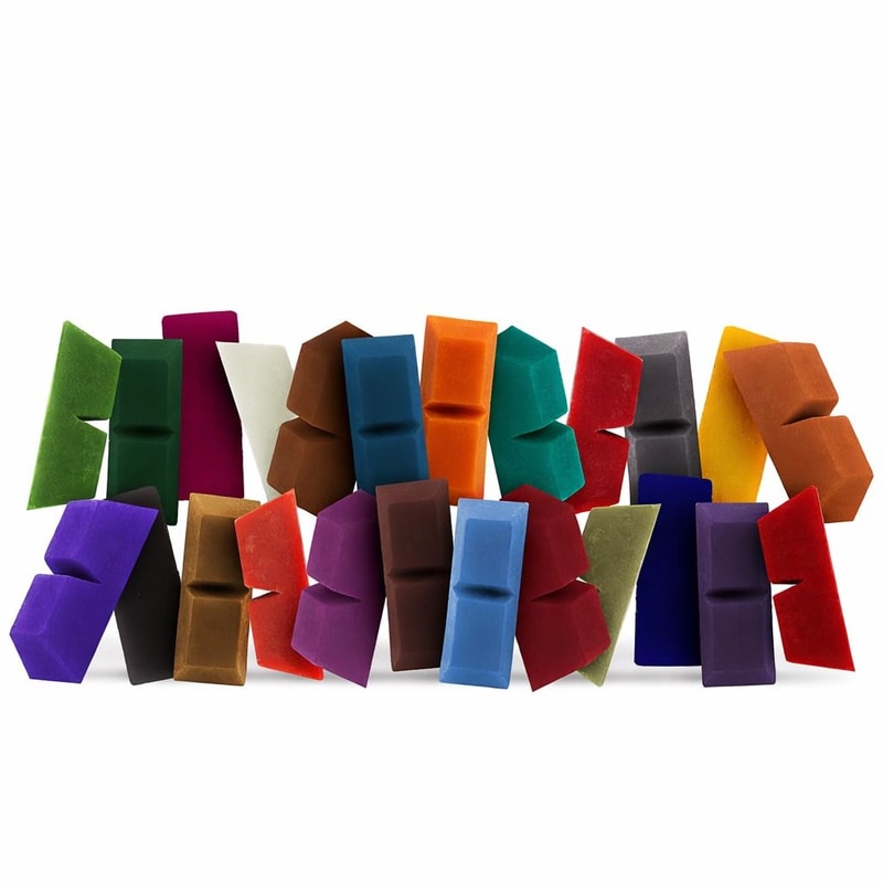 Candle Dye Blocks Set For DIY Candle Making Supplies Non Toxic Wax Dye For Vibrant Candle Colors 6