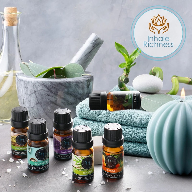 Premium Fragrance Oil Set For Candle Making And Soap Crafting 6 Scented Oils For DIY Candles Bath A 3