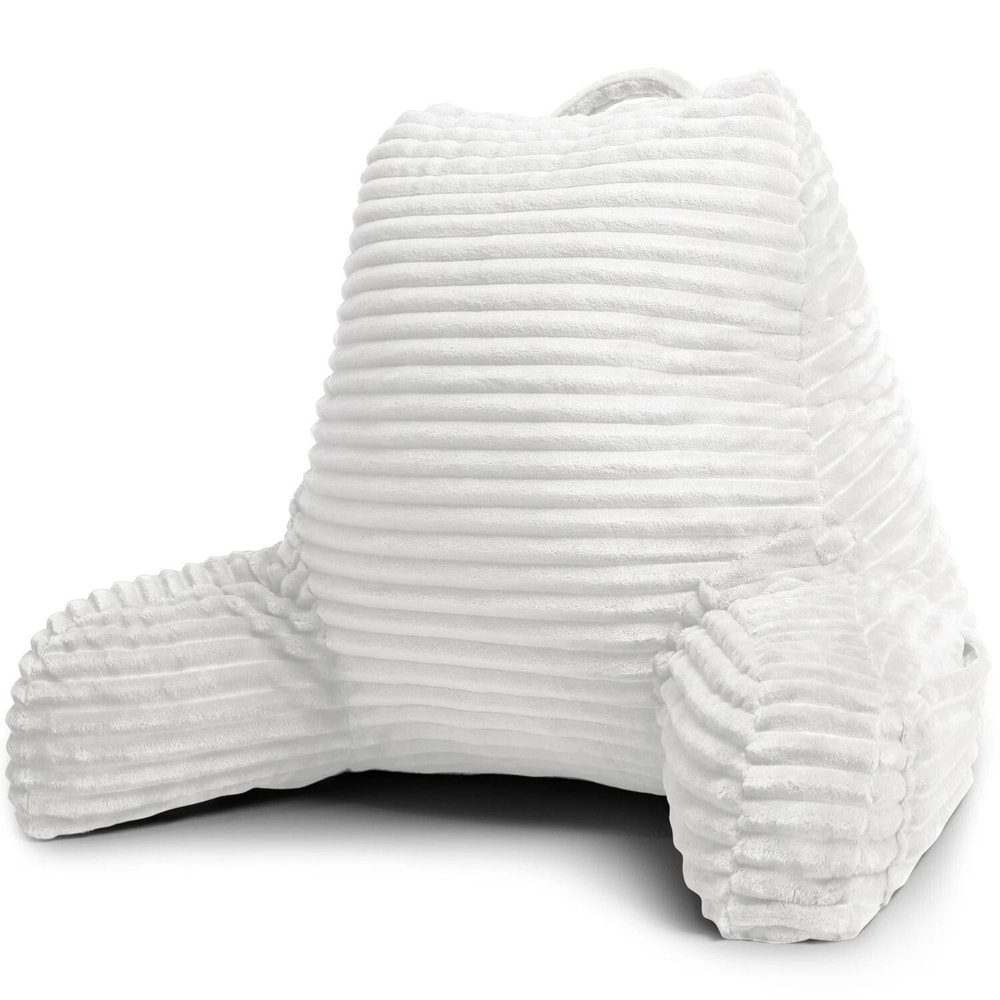 Ultimate Plush Reading Pillow With Shredded Memory Foam And Arm Support 13