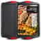 Joytable Nonstick Baking Sheet Set For Cookies Oven Use 5