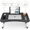 Adjustable Laptop Lap Desk With Foldable Stand And Cup Slot 8
