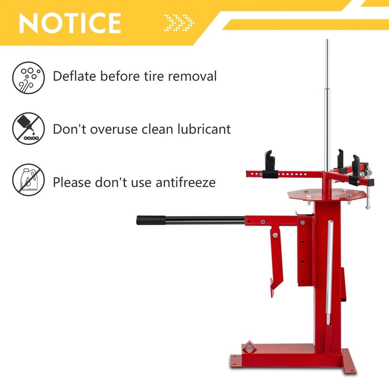 Manual Tire Changer For Car Motorcycle Truck Wheels 3