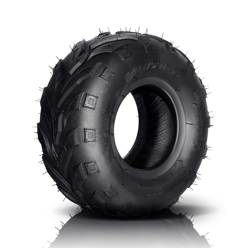 Durable ATV Go Kart Tires 4 Ply Front Rear Set 4