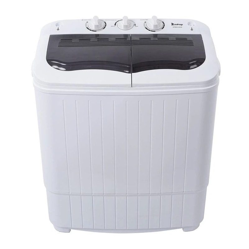 Portable Mini Twin Tub Washing Machine Compact Washer 10