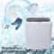 Portable Mini Twin Tub Washing Machine Compact Washer 3