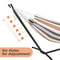 Portable Hammock With Stand For People Heavy Duty Outdoor Hammock Bed With Steel Frame Capacity 7