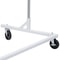 Heavy Duty Clothes Rack Rolling Garment Rack With Wheels Capacity Metal Clothing Organizer 1