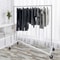 Heavy Duty Clothes Rack Rolling Garment Rack With Wheels Capacity Metal Clothing Organizer 0