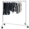 Heavy Duty Clothes Rack Rolling Garment Rack With Wheels Capacity Metal Clothing Organizer 8