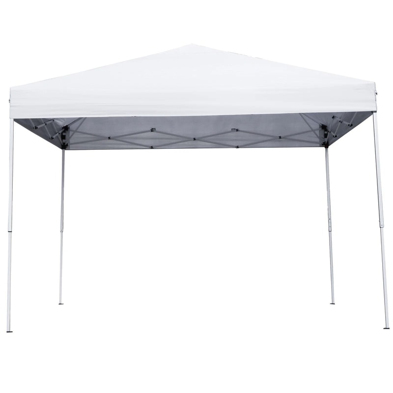 Portable Pop Up Canopy Tent With Adjustable Height And Wheeled Carry Bag For Outdoor Events 1