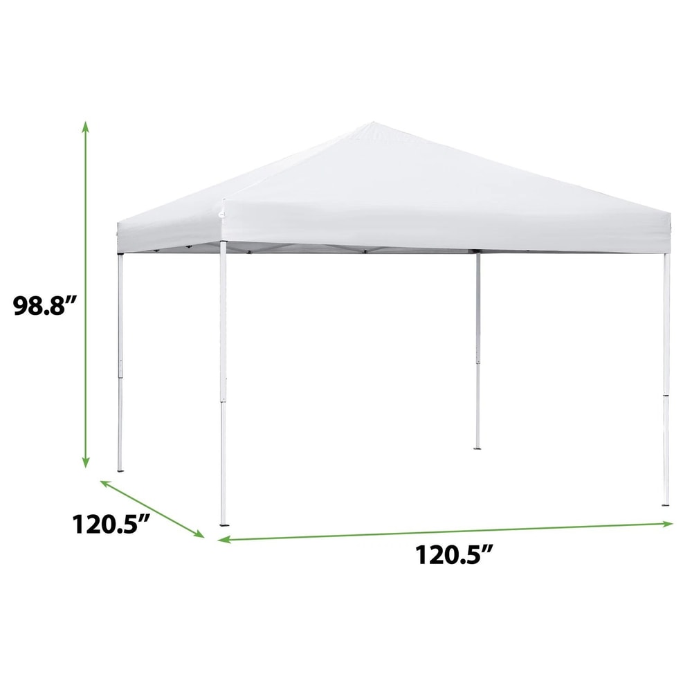 Portable Pop Up Canopy Tent With Adjustable Height And Wheeled Carry Bag For Outdoor Events 13