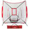 Baseball Practice Net With Strike Zone Target Portable Baseball Hitting Net For Pitching And Softba 13