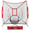 Baseball Practice Net With Strike Zone Target Portable Baseball Hitting Net For Pitching And Softba 13