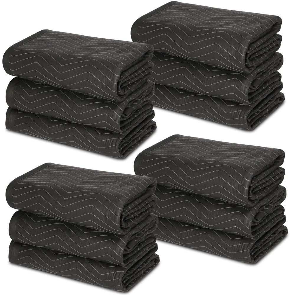Heavy Duty Moving Packing Blanket Ultra Thick Pro Furniture Pads For Safe Moving 7