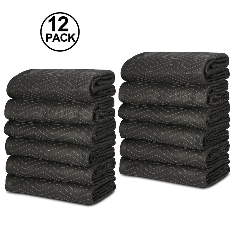 Heavy Duty Moving Packing Blanket Ultra Thick Pro Furniture Pads For Safe Moving 8
