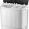 Portable Twin Tub Laundry System Compact Washer And Spin Dryer 12