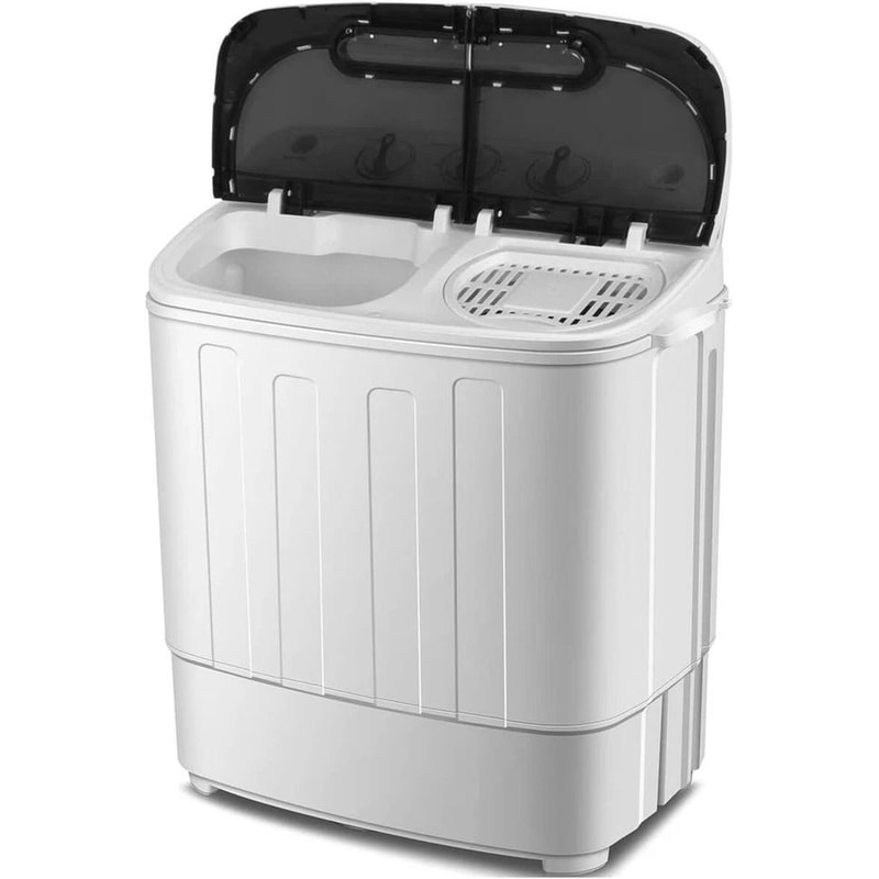 Portable Twin Tub Laundry System Compact Washer And Spin Dryer 12