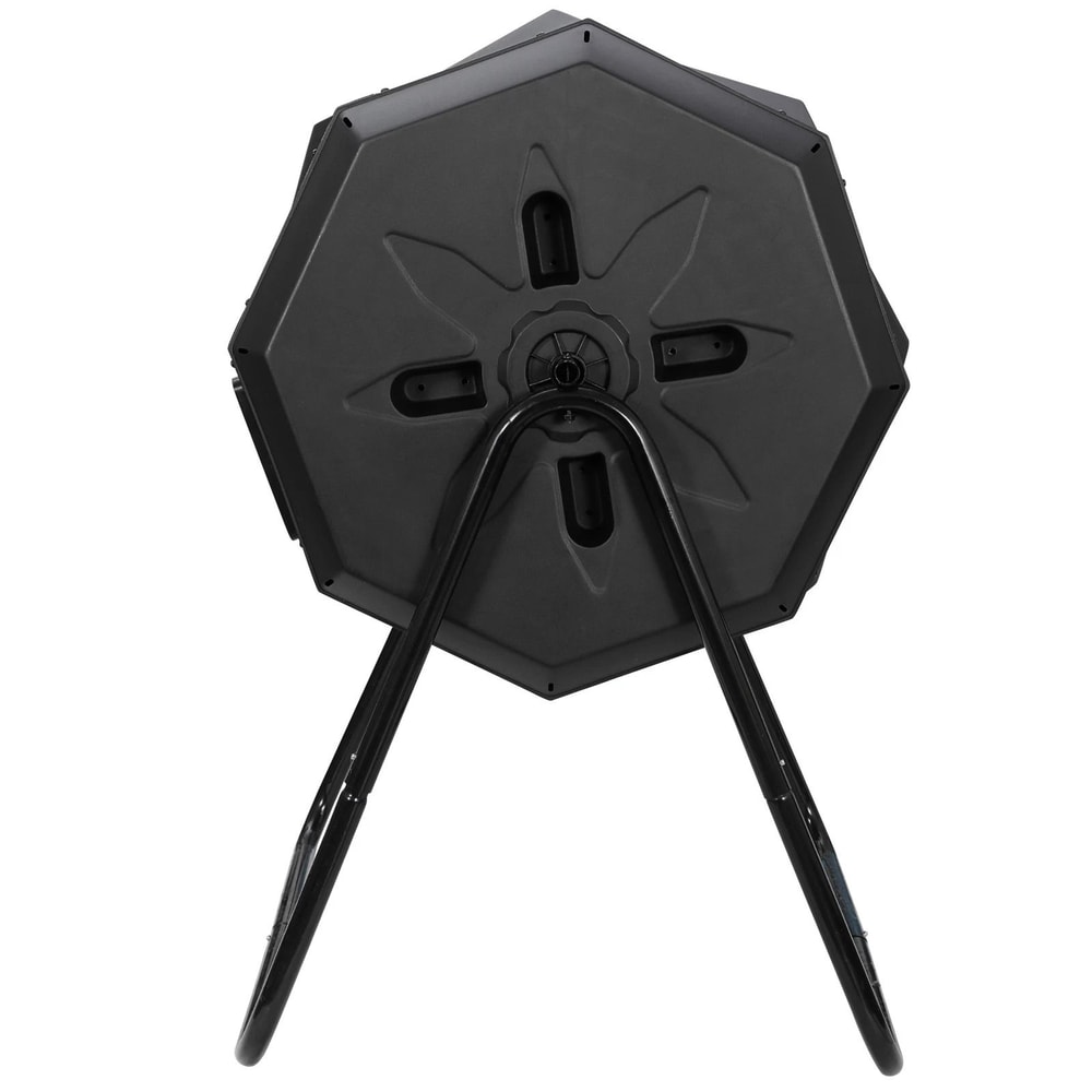 EcoGrow Outdoor Compost Tumbler Dual Chamber Compost Bin 9