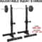 Adjustable Squat Rack For Home Gym Portable Barbell Dumbbell Rack Stands Adjustable Height 14