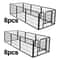 24 Panel Portable Dog Playpen Fence Foldable Pet Exercise Pen For Yard RV Camping 5