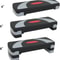 Adjustable Aerobic Stepper With Risers Workout Platform For Home Exercise 1