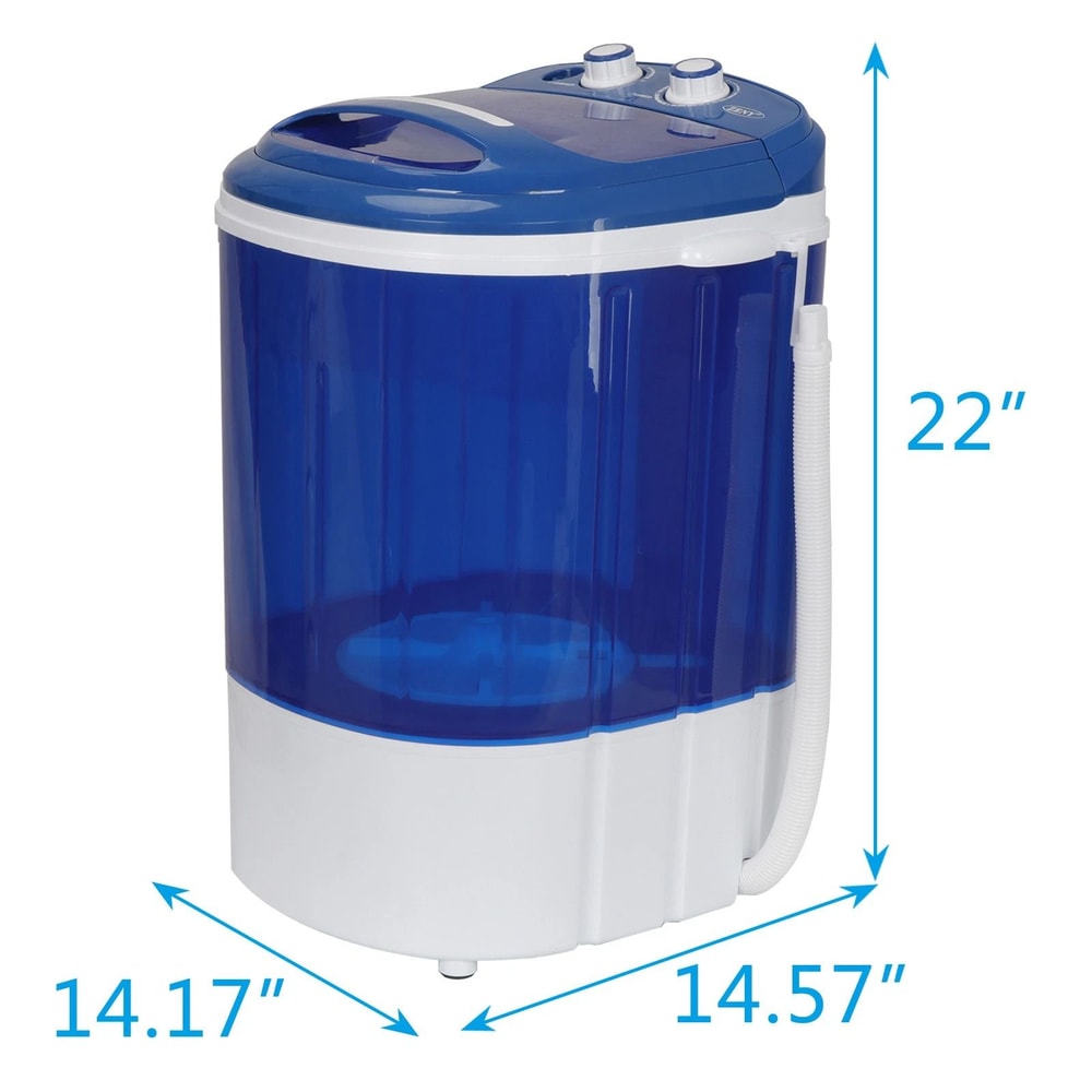 Portable Mini Washing Machine Compact 2 In 1 Washer Spinner Capacity 8