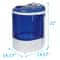 Portable Mini Washing Machine Compact 2 In 1 Washer Spinner Capacity 8