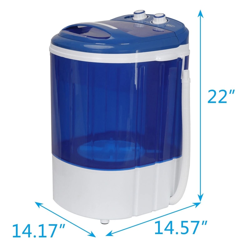Portable Mini Washing Machine Compact 2 In 1 Washer Spinner Capacity 8
