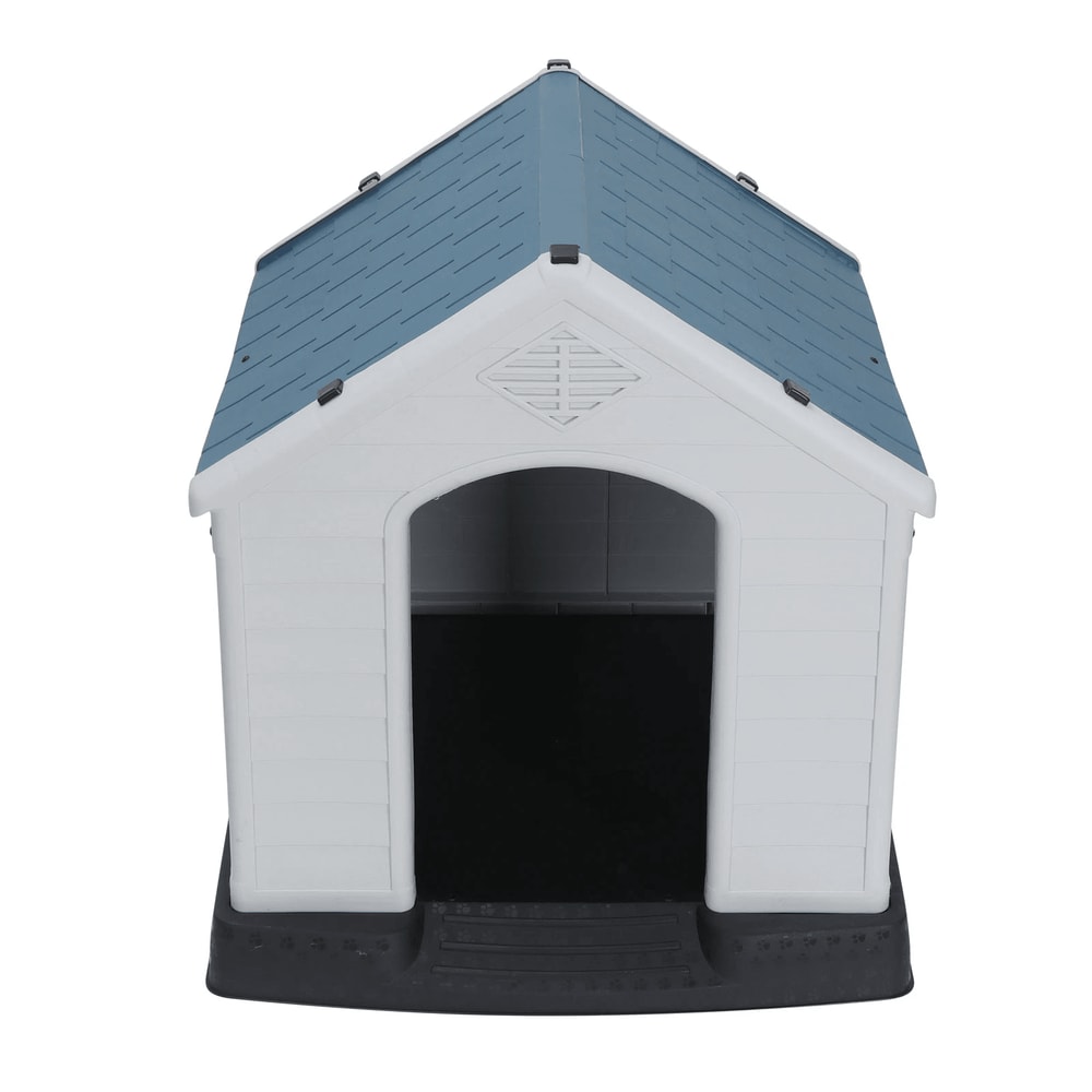 Durable Plastic Insulated Dog House For Indoor Outdoor Use 1