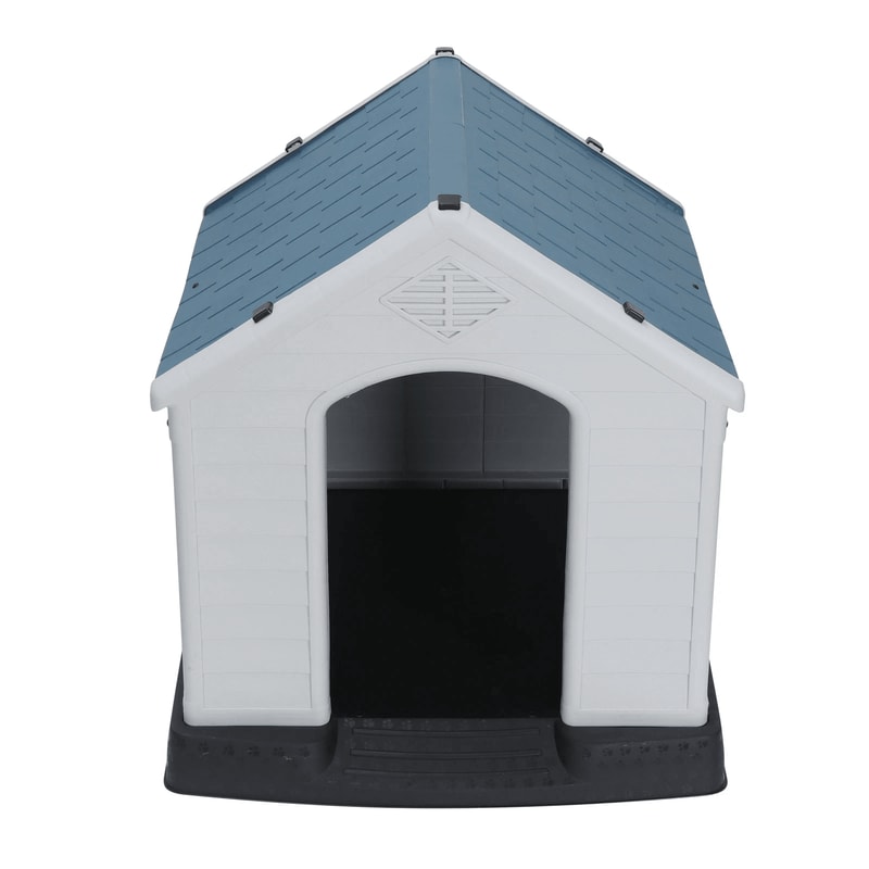 Durable Plastic Insulated Dog House For Indoor Outdoor Use 1