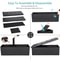 Premium Folding Storage Ottoman Bench With Faux Leather Bench Seat And Divider Hidden Storage Seat 8