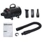Pet Dog Hair Dryer Adjustable Speed Dog Grooming Blow Dryer WHeater Black 11