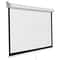 Manual Pull Down Projector Screen HD Format For Home Office Use 8